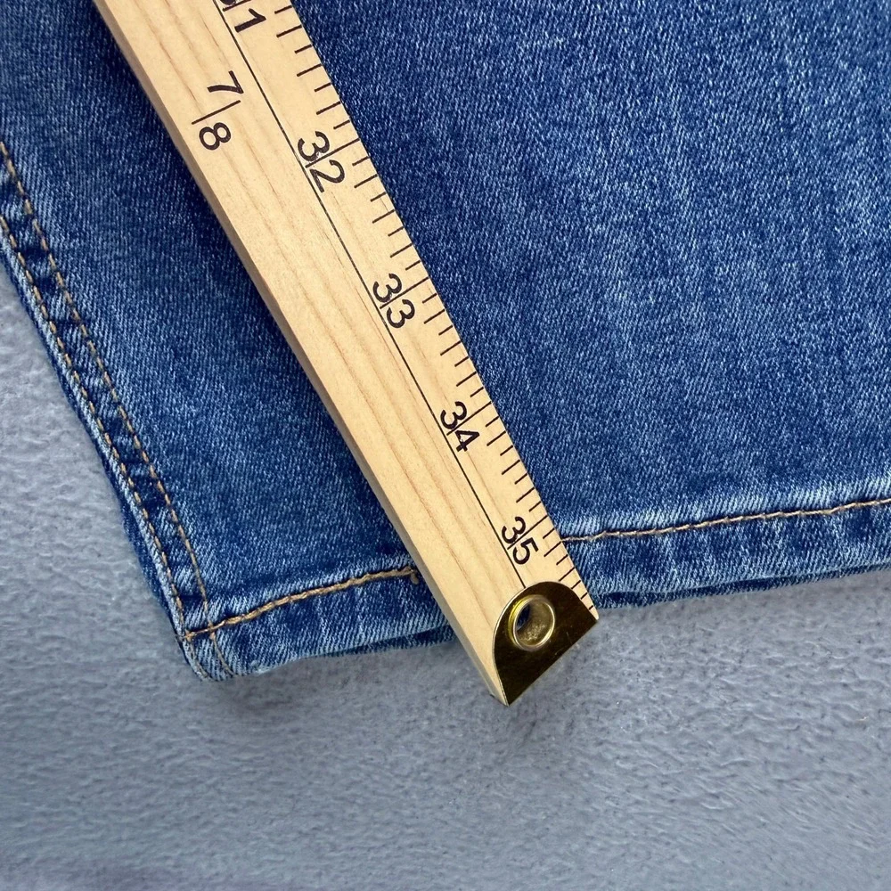 Levis 541 Athletic Taper Jeans Mens 42x36 Blue Cotton Stretch Workwear Classic